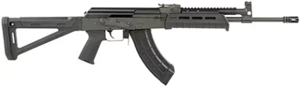 Century Arms RI4378N VSKA Trooper 7.62x39mm 30+1 16.50″ Barrel w/Flash Hider, Black Hard Coat Anodized Aluminum Receiver, Magpul MOE AK Stock, Pistol Grip & Ultimak Handguard