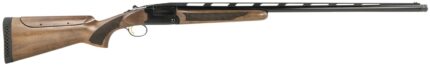 Pointer KIRSTTS-12 Sport Tek Trap 12 Gauge 1rd 30″, Blued Barrel/Rec, Turkish Walnut Wood Stock, Fiber Optic Sight, 5 Chokes Included
