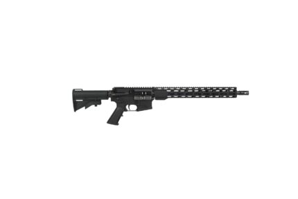 Radical Firearms Forged AR15 Rifle – Black | 7.62×39 | 16″ Heavy Barrel | 15″ Free Float M-LOK Thin Rail | CAR-15 Style Stock